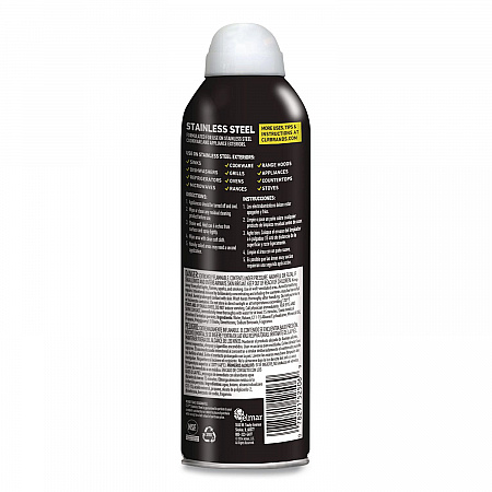 Stainless Steel Cleaner, 12 oz Can, 6/Carton (CSS12)