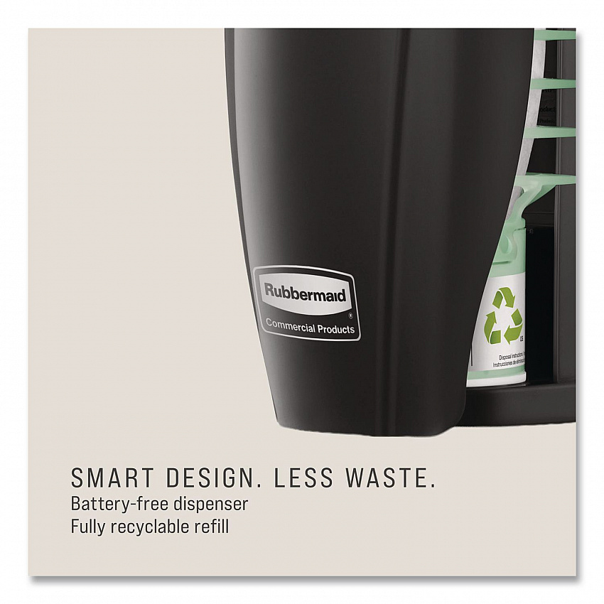 Passive Air Care Dispenser, 2.9 x 2.8 x 5.41, Black (1793546)