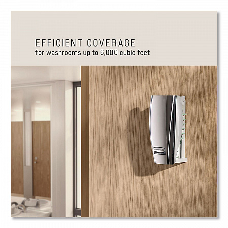 Passive Air Care Dispenser, 2.94 x 2.84 x 5.41, Chrome (1793548)