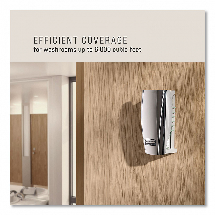 Passive Air Care Dispenser, 2.94 x 2.84 x 5.41, Chrome (1793548)