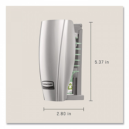 Passive Air Care Dispenser, 2.94 x 2.84 x 5.41, Chrome (1793548)