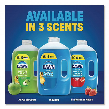 Ultra Liquid Dish Detergent, Easy Refill Jug, Original Scent, 67 oz, 6/Carton (19508)