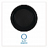 Hi-Impact Plastic Dinnerware, Plate, 6