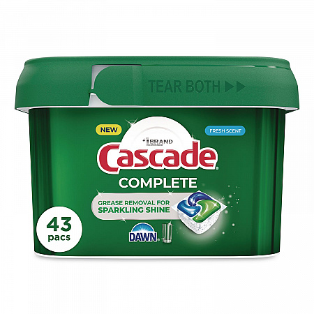 ActionPacs, Fresh Scent, 22.5 oz Tub, 43/Tub, 6 Tubs/Carton (21700)