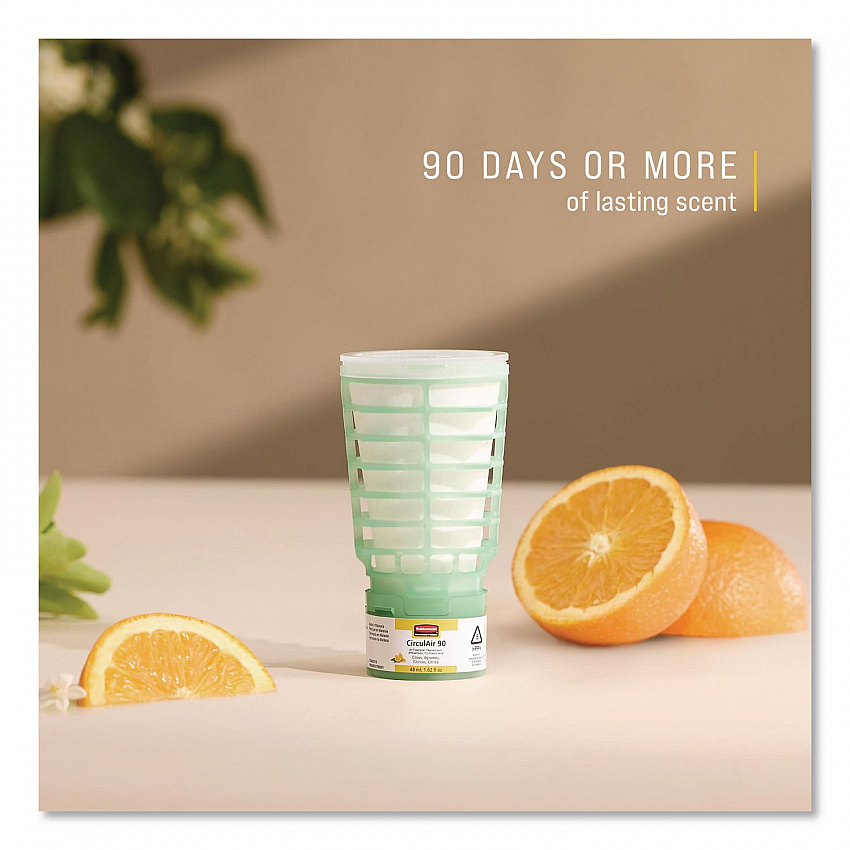 CirculAir 90 Passive Air Care Refill, Citrus, 1.62 oz, 6/Carton (402113)