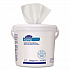 Easywipe Disposable Wiping Refill, 8.63 x 24.88, White, 125/Bucket, 6/Carton (5768748)