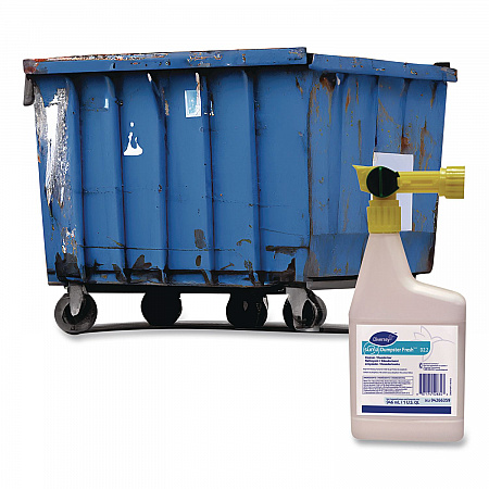 Dumpster Fresh, Floral, 32 oz Spray Bottle, 4/Carton (94266359)