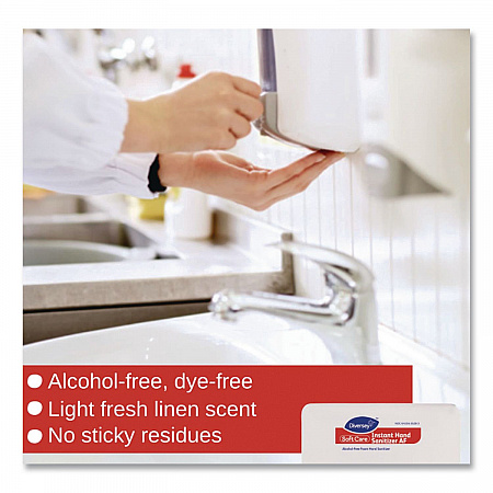 Soft Care Impact Foam Hand Sanitizer for IntelliCare Dispensers, 1,200 mL Cartridge, Alcohol Scent, 6/Carton (100907873)