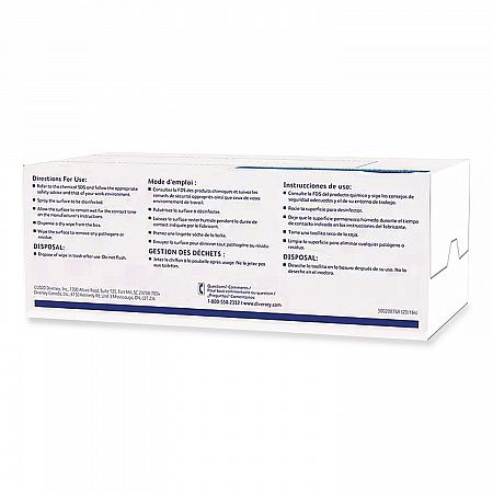 Dry Wipe Disposable Wiping System, 1-Ply, 6 x 8, Unscented, White, 500/Box, 4 Boxes/Carton (D1228884)