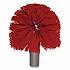 Ergo Toilet Bowl Brush with Nylon Bristle Head, Handle and 2 Heads (BBCOR)