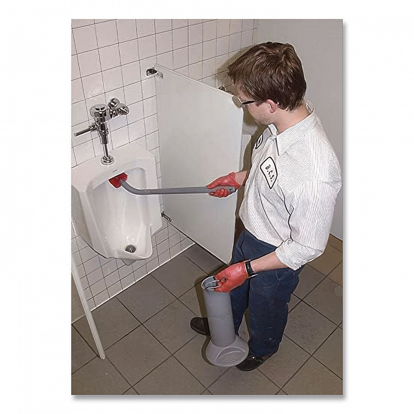 Replacement Heads for Ergo Toilet-Bowl-Brush System, Red, 2/Pack (BBRHR)
