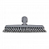 SmartColor Swivel Corner Brush, Black Polypropylene Bristles, 8.83