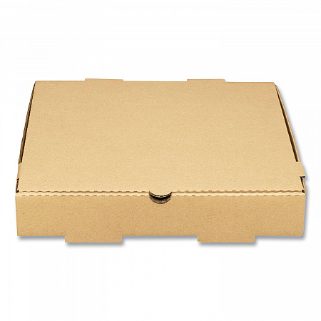 Corrugated Pizza Box, 12 x 12 x 2, Kraft, Cardboard, 50/Carton (FPPBF12K)
