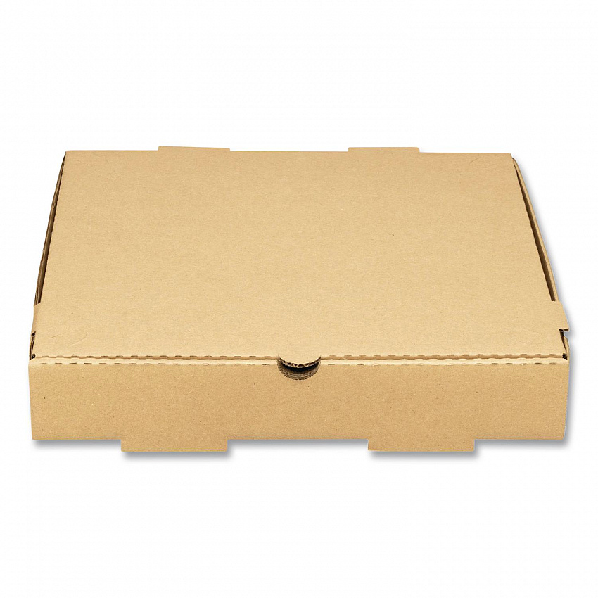 Corrugated Pizza Box, 12 x 12 x 2, Kraft, Cardboard, 50/Carton (FPPBF12K)