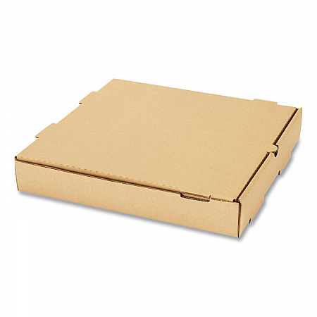 Corrugated Pizza Box, 12 x 12 x 2, Kraft, Cardboard, 50/Carton (FPPBF12K)