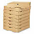 Corrugated Pizza Box, 12 x 12 x 2, Kraft, Cardboard, 50/Carton (FPPBF12K)