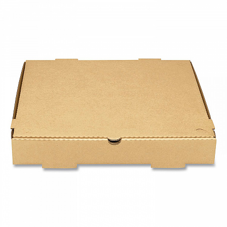 Corrugated Pizza Box, 14 x 14 x 2, Kraft, Cardboard, 50/Carton (FPPBF14K)