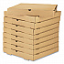 Corrugated Pizza Box, 16 x 16 x 2, Kraft, Cardboard, 50/Carton (FPPBF16K)