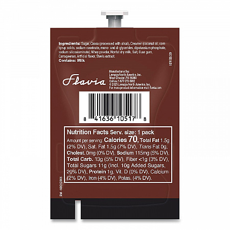 Cocoa Bliss Hot Chocolate Mix, Chocolate, 72/Carton (48788)