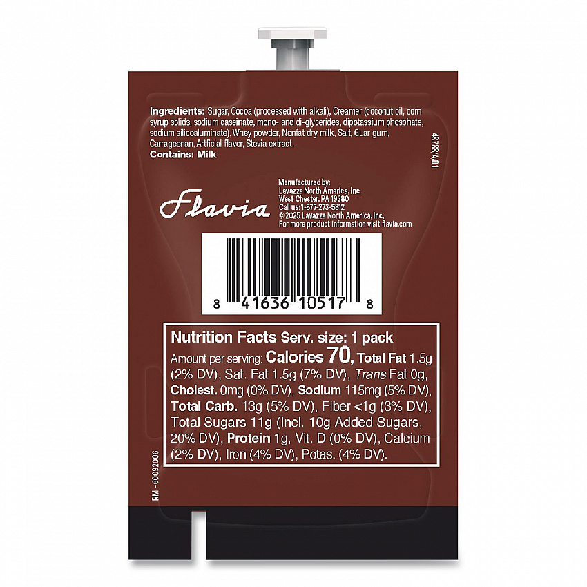 Cocoa Bliss Hot Chocolate Mix, Chocolate, 72/Carton (48788)