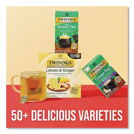 Tea Bags, Green, 1.76 oz Filterbag, 25/Box (09187)