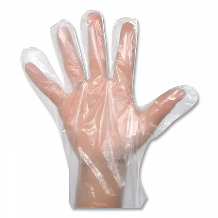 EconoFit Plus Polyethylene Gloves, Powder-Free, Small, Clear, 200/Box, 10 Boxes/Carton (EFSM2000)