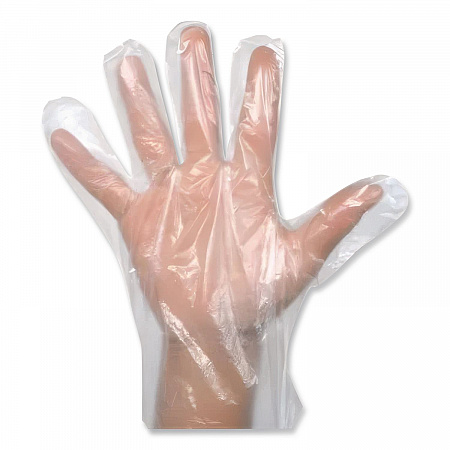EconoFit Plus Polyethylene Gloves, Powder-Free, X-Large, Clear, 200/Box, 10 Boxes/Carton (EFXL2000)