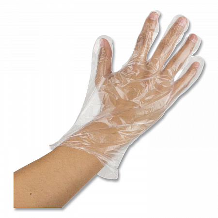 EconoFit Plus Polyethylene Gloves, Powder-Free, X-Large, Clear, 200/Box, 10 Boxes/Carton (EFXL2000)