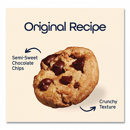 Cookies, Original Recipe Chocolate Chip, 2 oz Bag, 6/Box (05907)