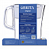 Small 6-Cup Water Filter Pitcher with 1 Standard Filter, Denali, White, 2/Carton (36089)