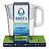 Tahoe Water Pitcher with Elite Filter, 10 Cups, Bright White, 2/Carton (50688CT)