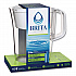 Tahoe Water Pitcher with Elite Filter, 10 Cups, Bright White, 2/Carton (50688CT)