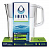 Tahoe Water Pitcher with Elite Filter, 10 Cups, Bright White, 2/Carton (50688CT)