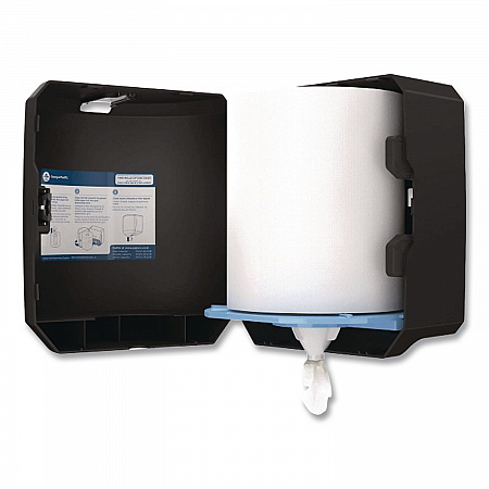 SofPull CenterPull Hand Towel Dispenser, Includes Roll of 320 Centerpull Towels, 9.56 x 9.38 x 12.06, Gray (58206)