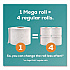 Mega Toilet Paper, Septic Safe, 2-Ply, White, 320 Sheets/Roll, 48 Rolls/Pack (7940350)