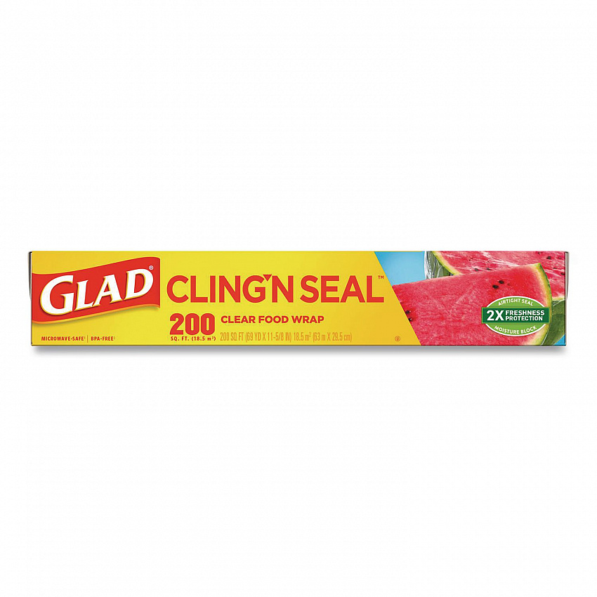 Cling'N Seal Plastic Food Wrap, 200 sq ft Roll (00020)