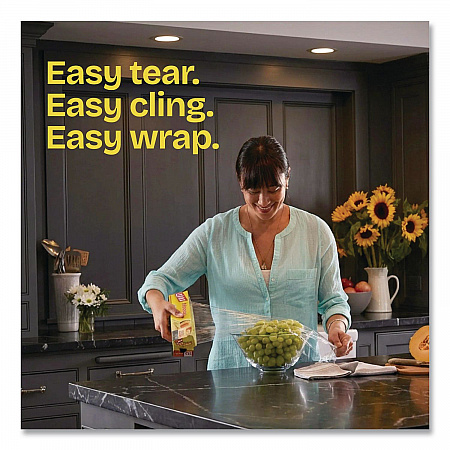 Cling'N Seal Plastic Food Wrap, 200 sq ft Roll (00020)