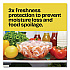Cling'N Seal Plastic Food Wrap, 200 sq ft, 12 Rolls/Carton (00020CT)