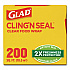 Cling'N Seal Plastic Food Wrap, 200 sq ft, 12 Rolls/Carton (00020CT)