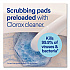 ToiletWand Disposable Toilet Cleaning System: Handle, Caddy and Refills, White (03191)