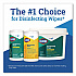 CloroxPro Disinfecting Wipes, 1-Ply, 7 x 8, Fresh Scent, White, 75/Canister (15949EA)
