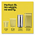 ForceFlex Kitchen Drawstring Trash Bags, Drawstring, 13 gal, Unscented, 23.47 x 25.38, White, 110 Bags/Box, 3 Boxes/Carton (22541CT)