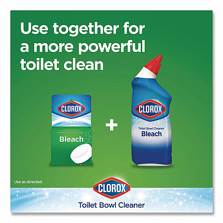 Ultra Clean Toilet Tablets Bleach, 3.5 oz Tablet, 2/Pack, 6 Packs/Carton (30024CT)