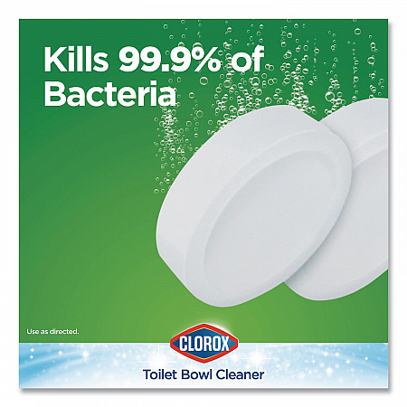 Ultra Clean Toilet Tablets Bleach, 3.5 oz Tablet, 2/Pack (30024PK)
