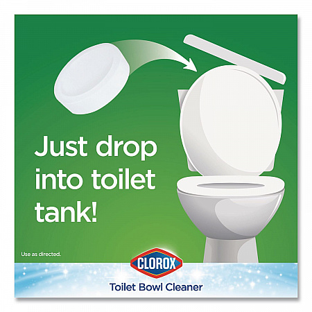 Ultra Clean Toilet Tablets Bleach, 3.5 oz Tablet, 2/Pack (30024PK)