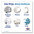Hydrogen Peroxide Cleaner Disinfectant Wipes, 6.75 x 9, White, 95/Canister (30824EA)