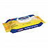 Disinfecting Cleaning Wipes, Flex Pack, 1-Ply, 8 x 7, Lemon Scent, White, 75 Towels/Box (31404EA)