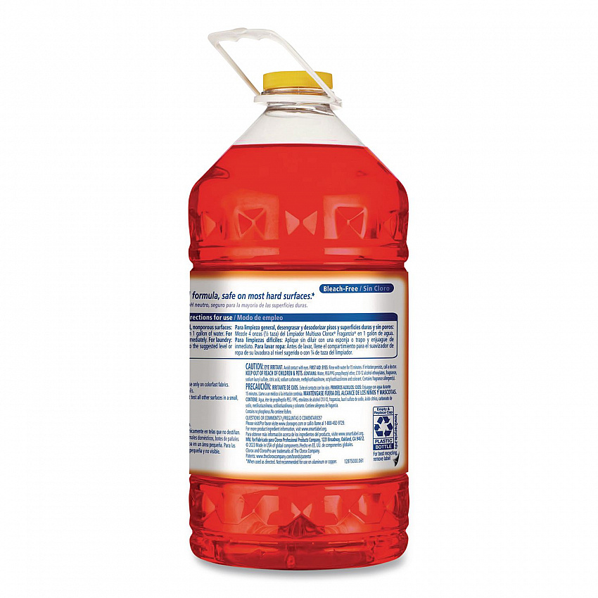 CloroxPro Fraganzia Multi-Purpose Cleaner, Citrus Blossom Scent, 175 oz Bottle, 3/Carton (60615CT)