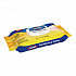 Disinfecting Cleaning Wipes Flex Pack, 1-Ply, 8 x 7, Crisp Lemon, White, 75 Towels/Pack, 6 Packs/Carton (31404)