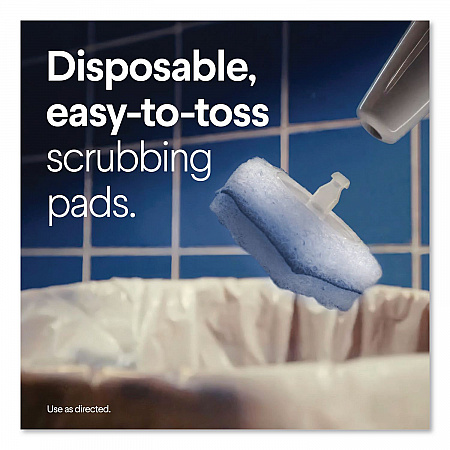 ToiletWand Toilet Cleaning Refills, Disinfecting Scrubbing Pads, 20 Count, 4/Carton (31049CT)